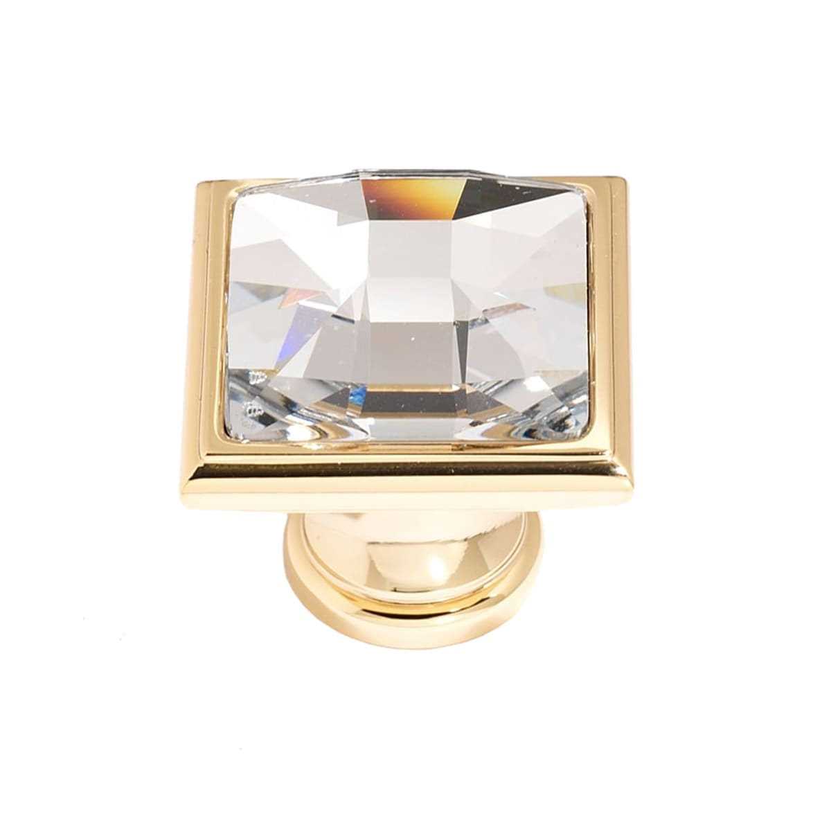 Alno Swarovski Crystal Square Knob C212-CLR/ - Cheap Fitting
