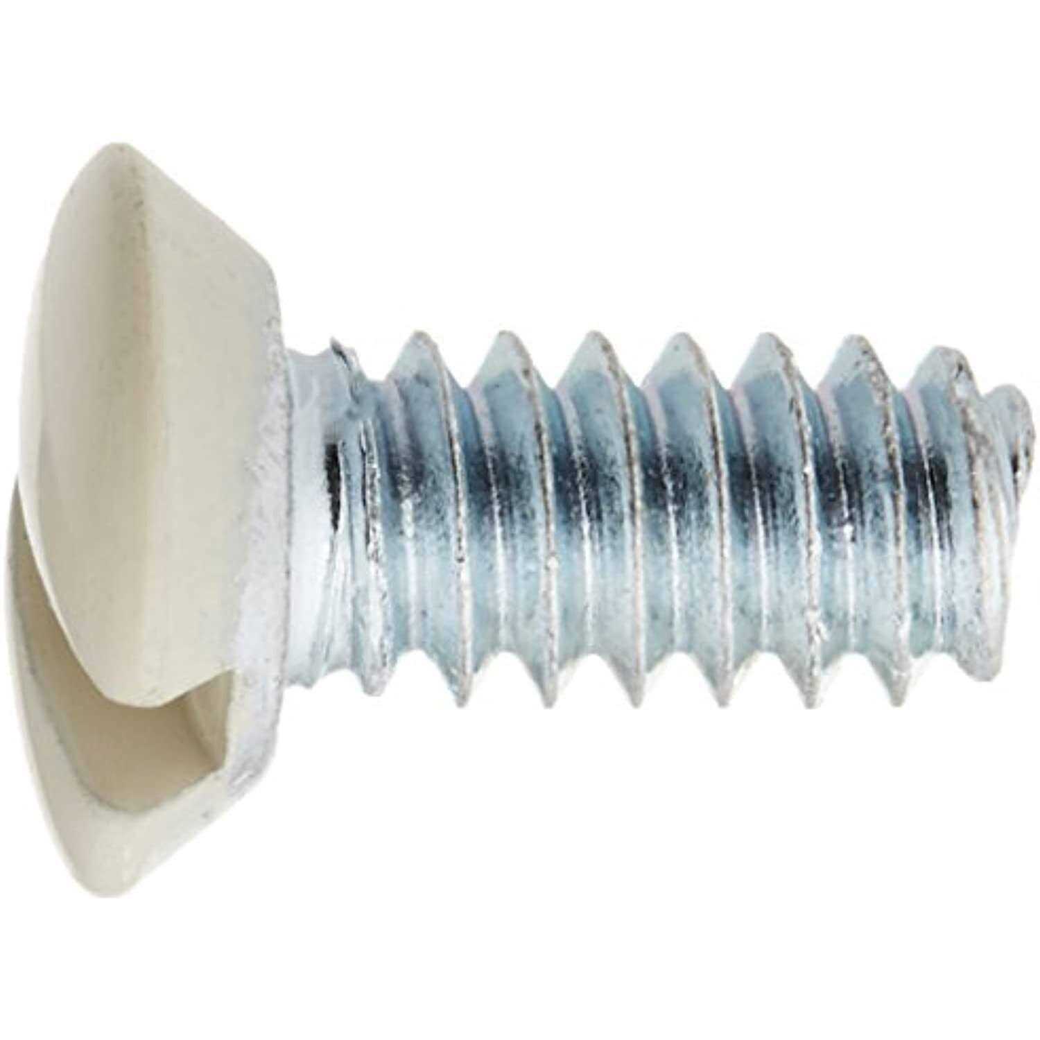 Leviton Wall Plate Screws Ivory Steel 86400-PRT - Cheap Fitting