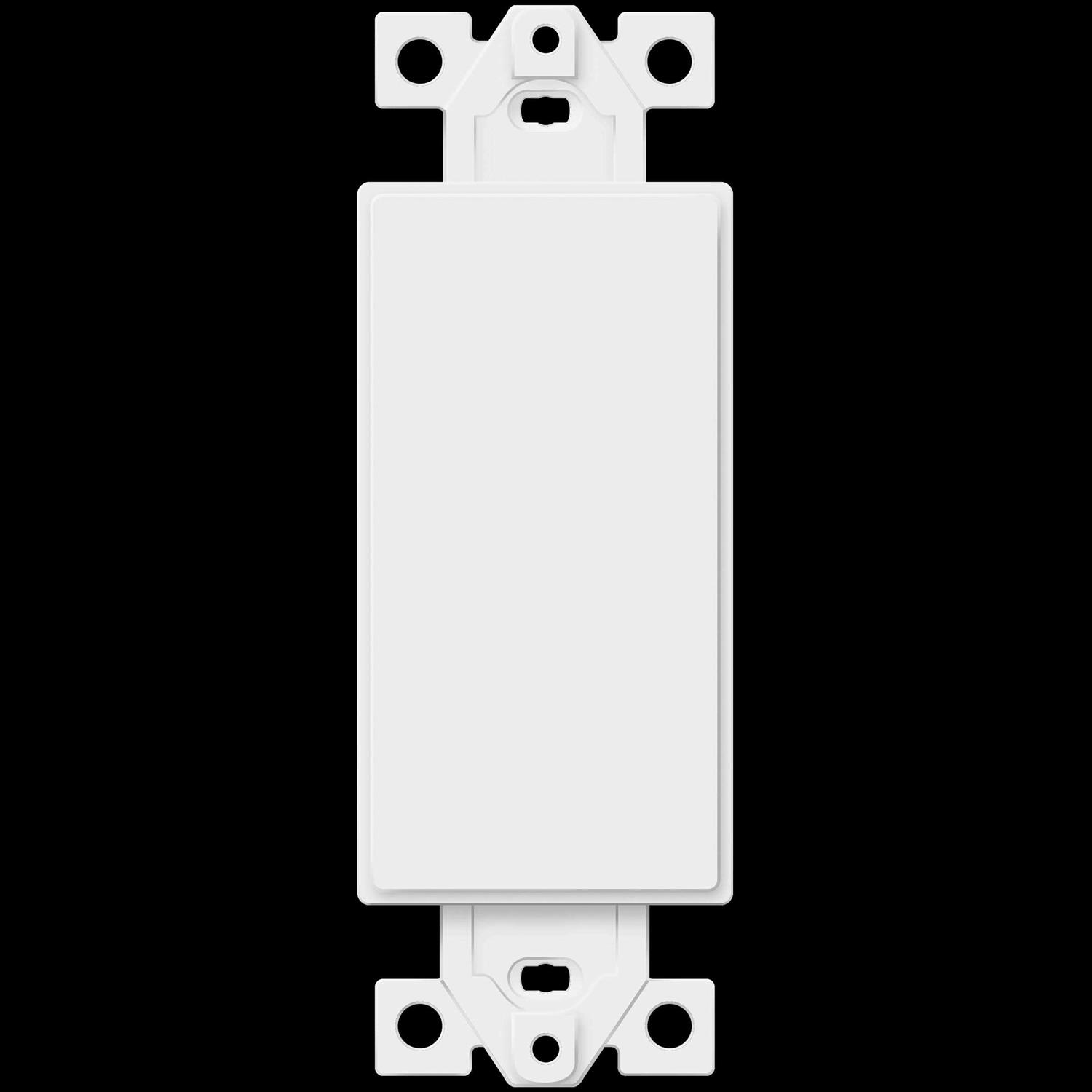 Enerlites Decorator Wall Plate 1 Gang Blank Rocker Outlet Adapter Insert - Cheap Fitting