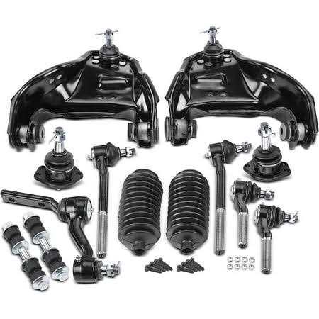 A-premium Front Suspension Kit Control Arm Ball Joint Tie Rod End Sway Bar Link Compatible with Chevrolet Blazer 1998-2005 - Cheap Fitting