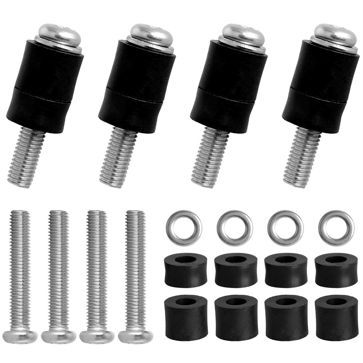 Belleone Wall Mounting Screws Bolts for Samsung TV M8 x 45mm with 25mm Long Spacers - Cheap Fitting