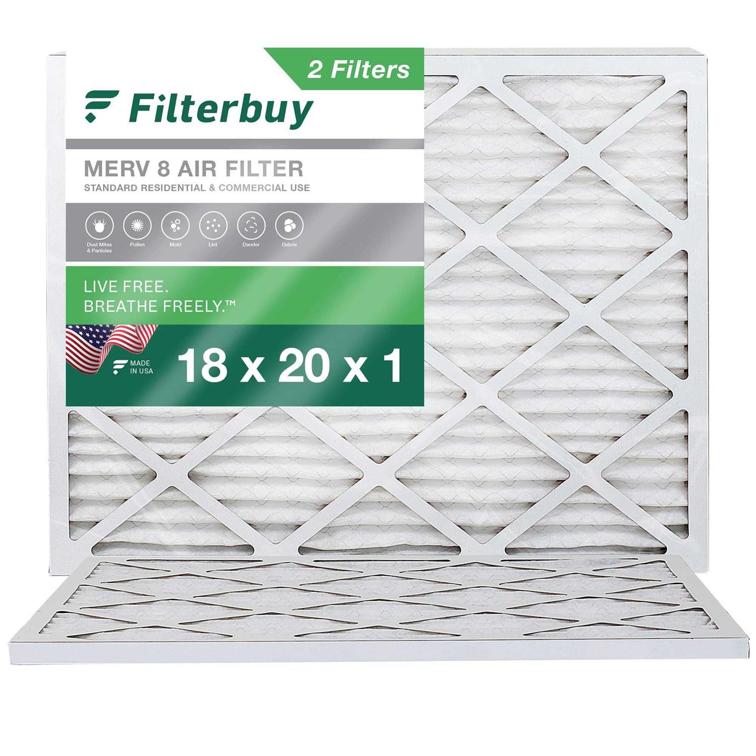18x25x1 MERV 6 Pleated Air Filter (1 Filter) - Cheap Fitting
