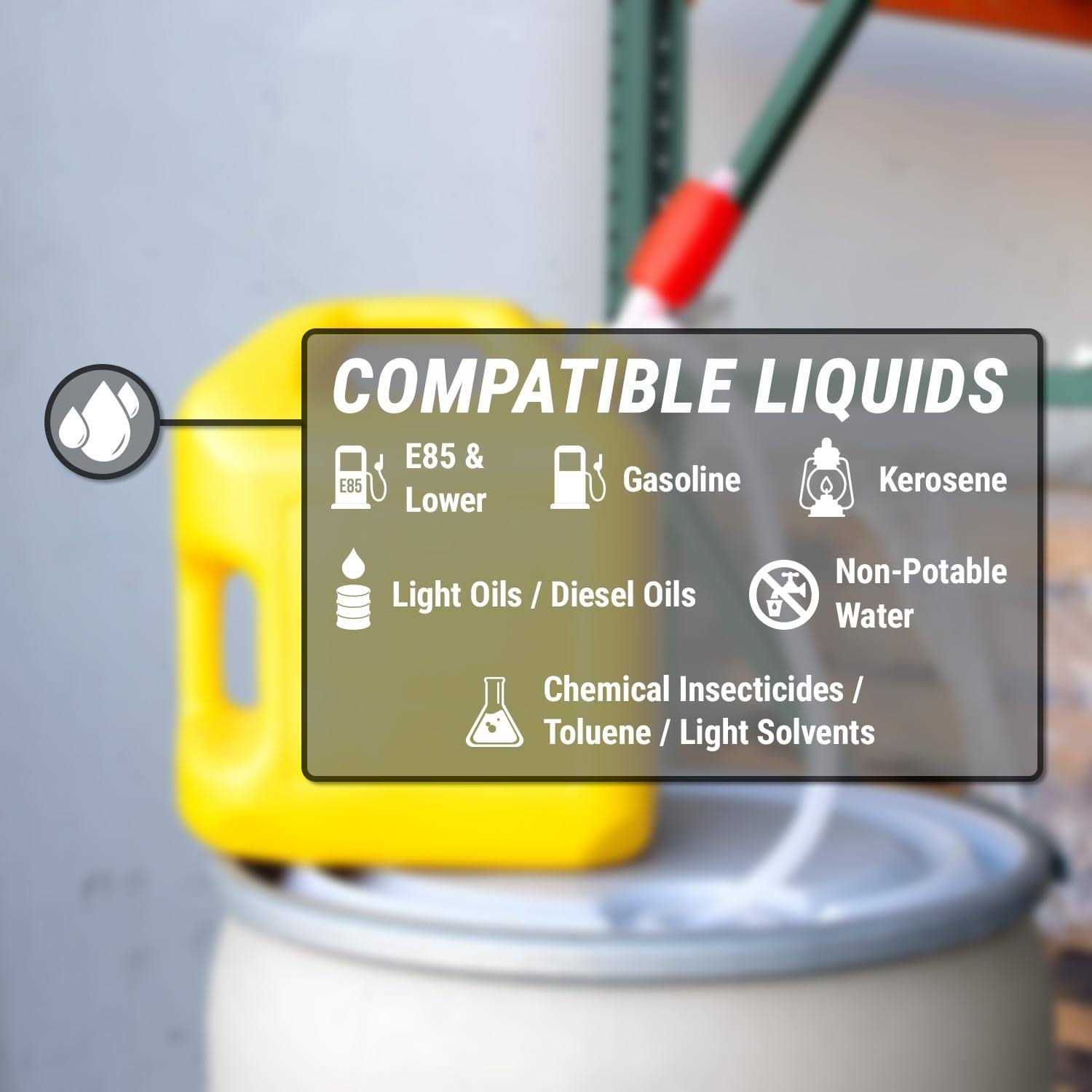 American Wick Hand Operated Plastic 24 in. Siphon Pump - Cheap Fitting