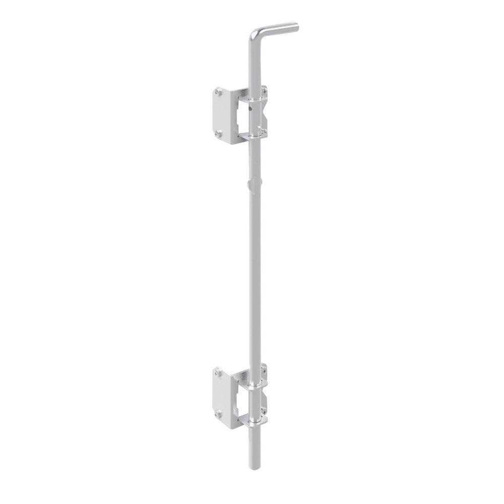 Barrette Outdoor Living 24.75 in. White Metal Heavy Duty Fence Drop Rod - Cheap Fitting