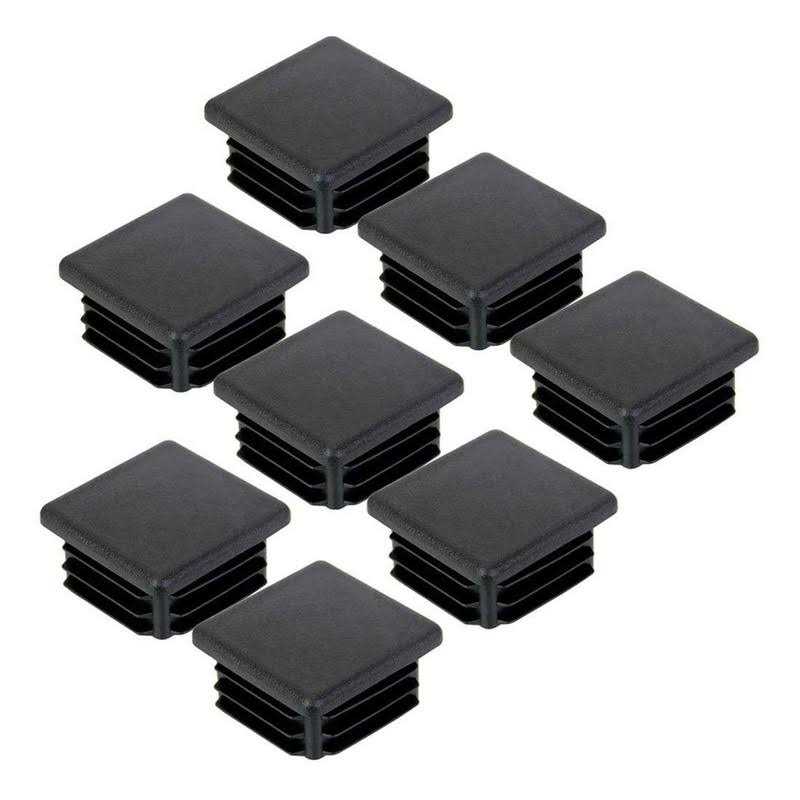 8 Pack 2 Inch Square Plastic Plugs,Hydanle Insert End Caps for Square Tubing Post - Cheap Fitting
