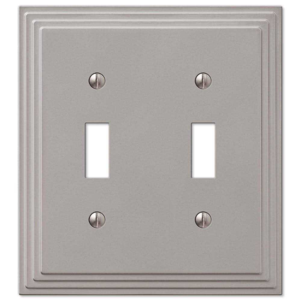 Amerelle Steps Double Toggle Wallplate 84TT - Cheap Fitting
