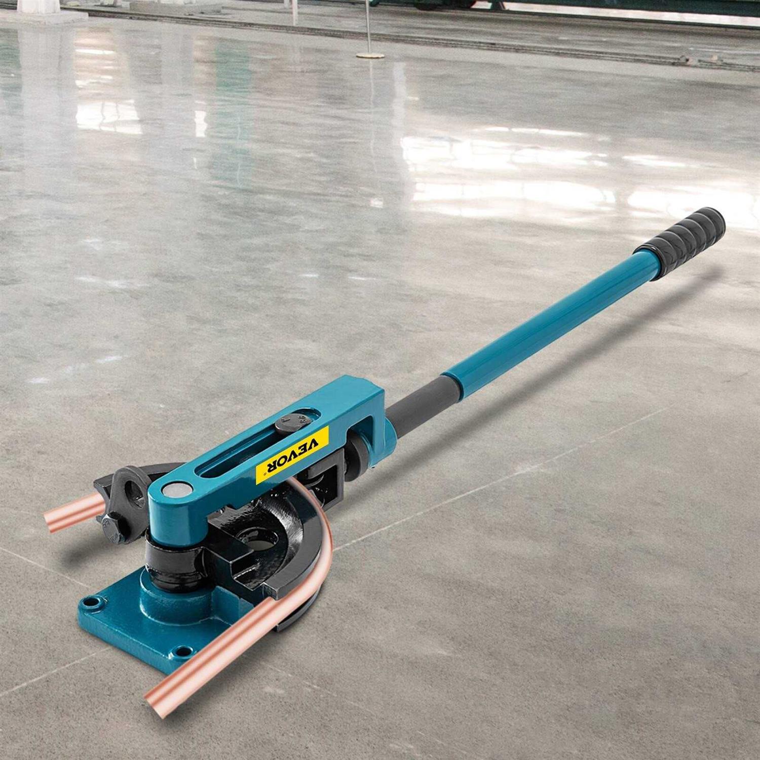 VEVOR Pipe Tube Bender 3/8 to 1 Manual Pipe Tube Bender with 7 Dies SDWGJ000000000001V0 - Cheap Fitting