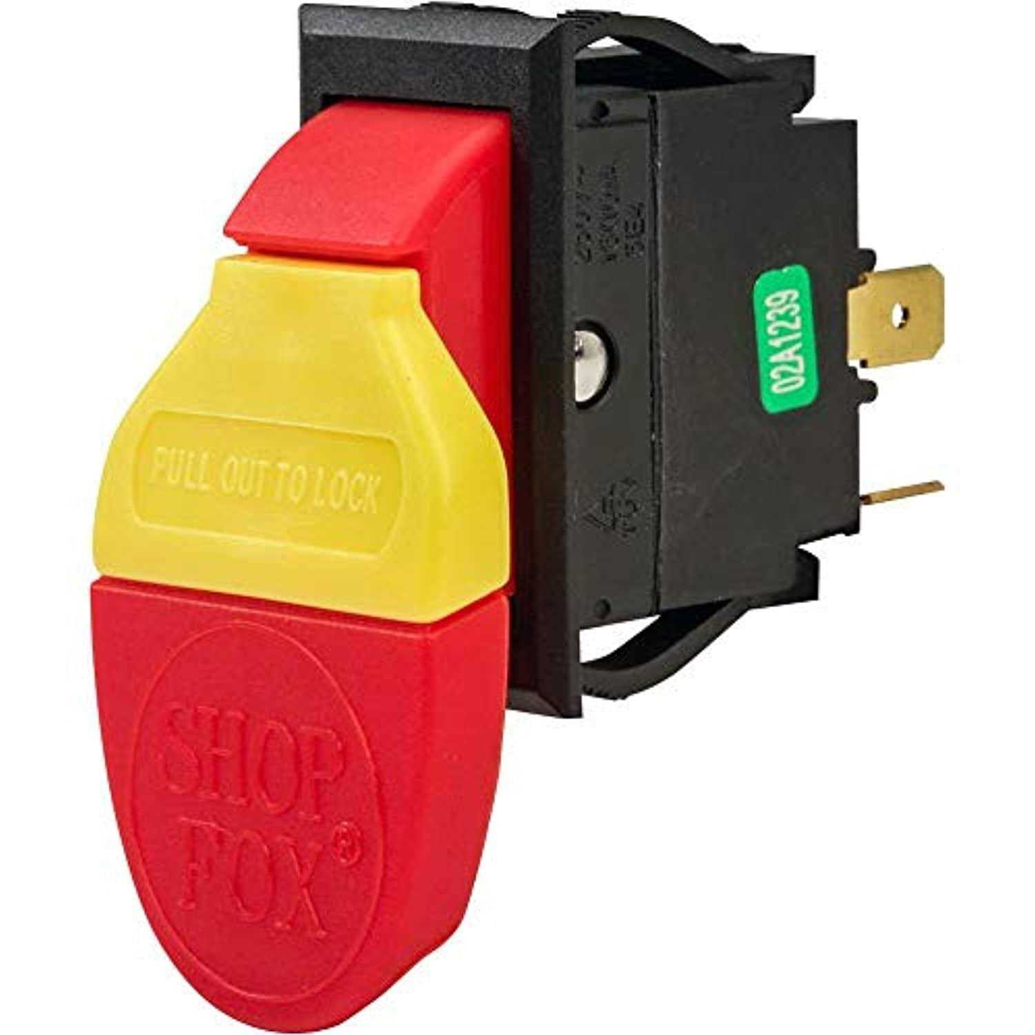 Shop Fox D2751 125V/250V Paddle Switch - Cheap Fitting