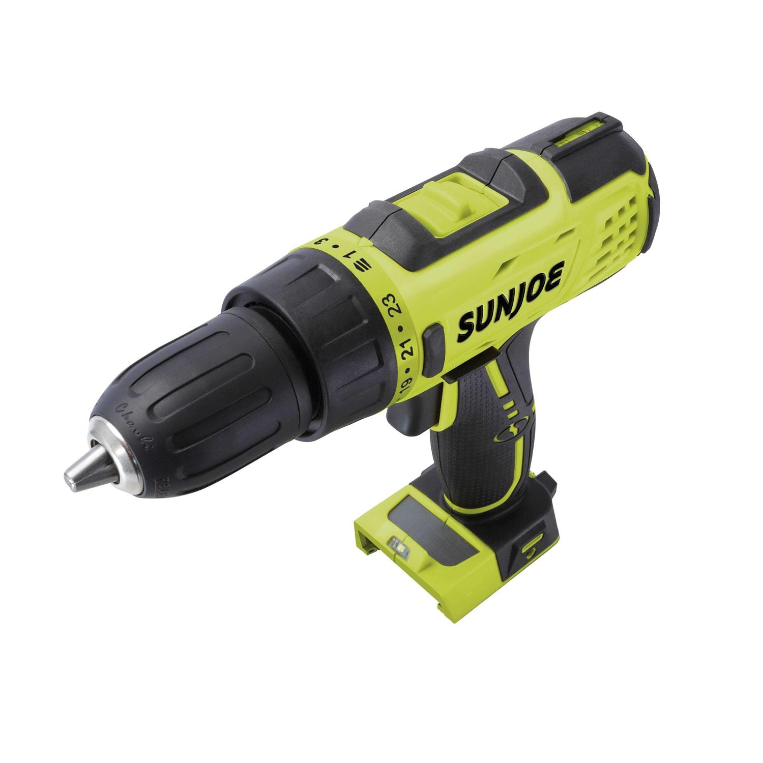 Sun Joe 24V-DD-CT 24-Volt Cordless Drill Driver - Cheap Fitting