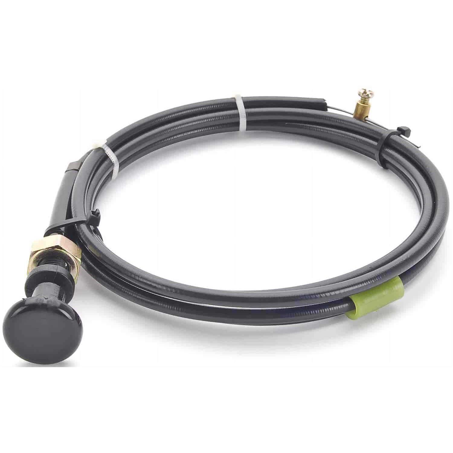 Jegs 15830 Hand Choke Cable Length 6 Knob - Cheap Fitting