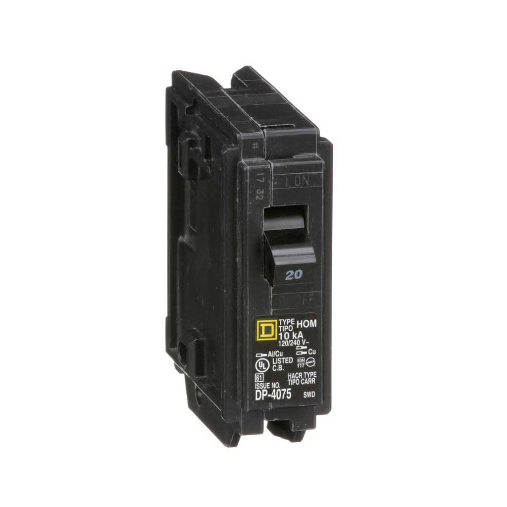 Square D HOM120 Circuit Breaker - Cheap Fitting