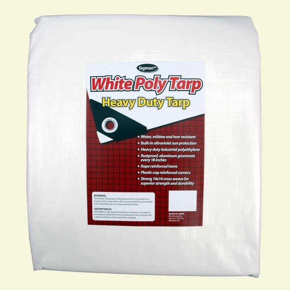 Sigman Heavy Duty Tarp - Cheap Fitting