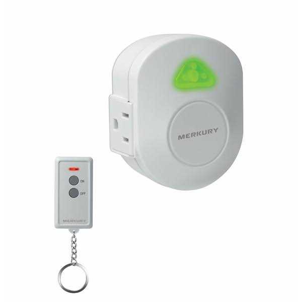 Merkury Innovations Wireless Outlet with Remote - Cheap Fitting