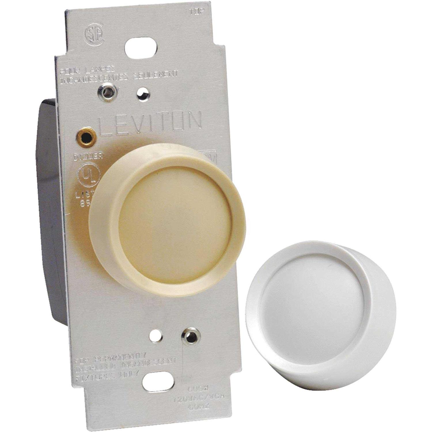 Leviton Trimatron Universal Rotary Dimmer RNL06-TW - Cheap Fitting