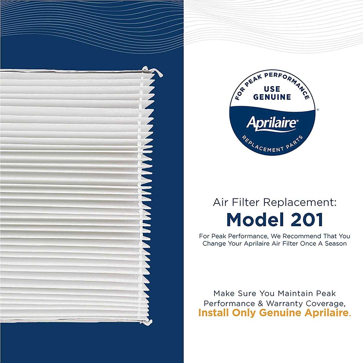 Aprilaire Stock 201 Air Filter - Cheap Fitting