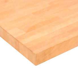 Global Industrial Birch Butcher Block Square Edge Workbench Top - Cheap Fitting