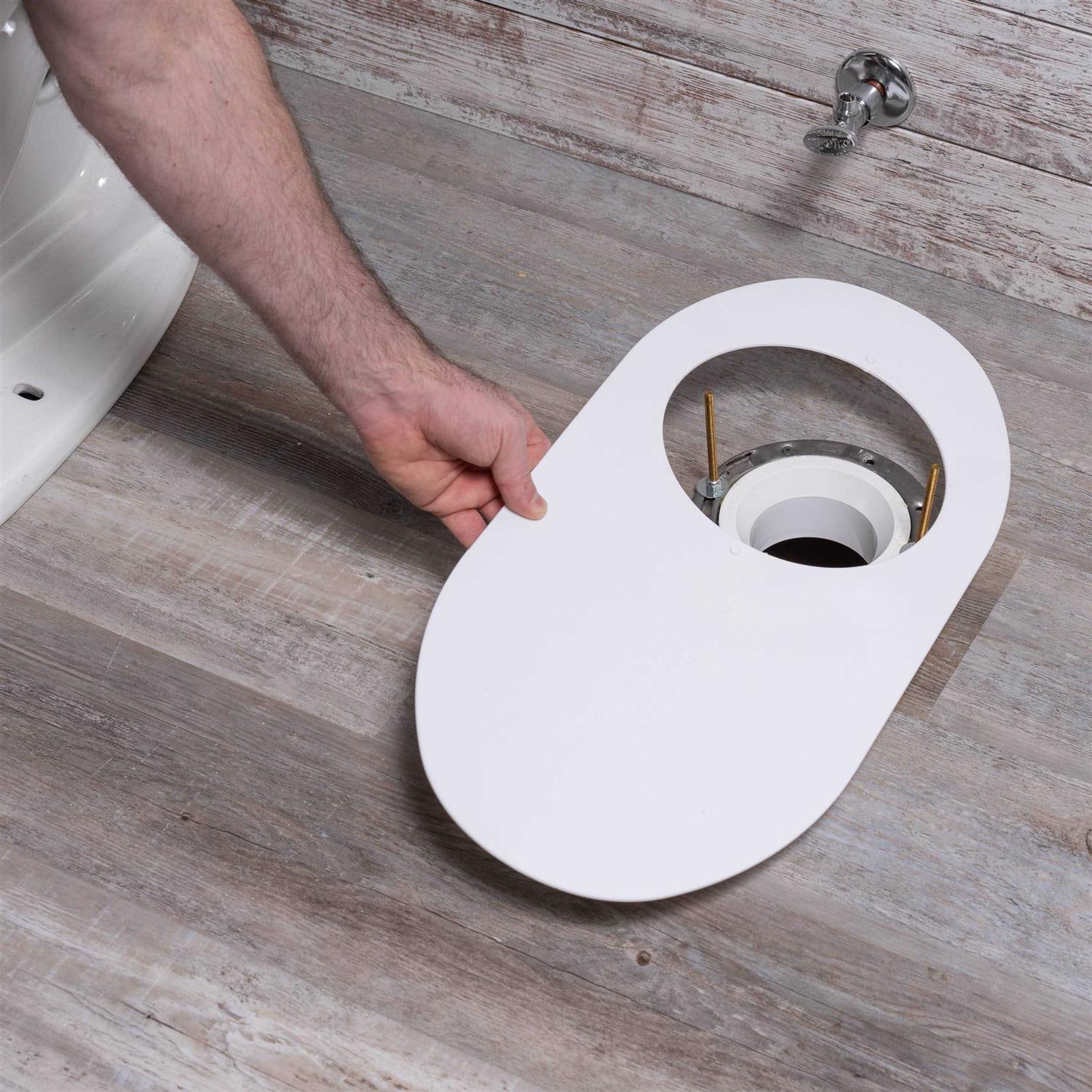 Oatey 31259 Round Nose Toilet Base Plate - Cheap Fitting