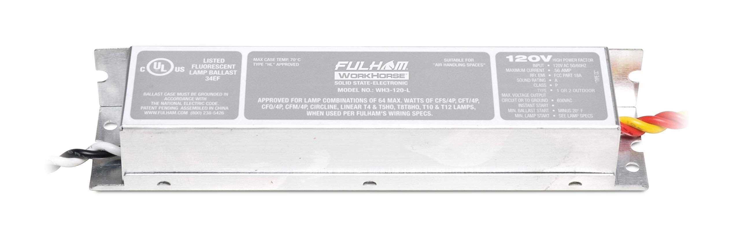 Fulham WH3-120-L Ballast - Cheap Fitting