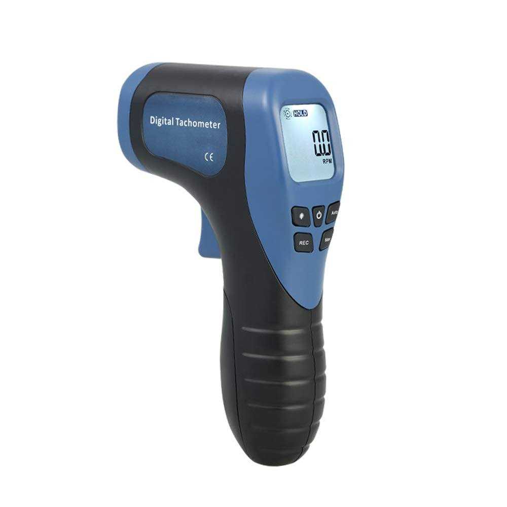 Handheld Digital Laser Tachometer Non-Contact RPM Meter Motor Speed Gauge Gun Measuring Range - Cheap Fitting