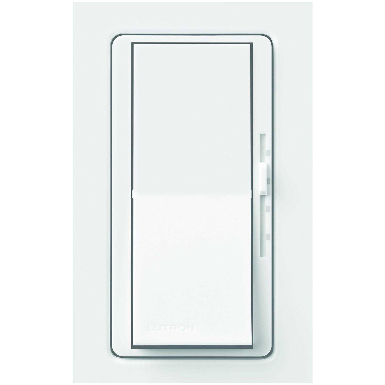 Lutron Diva Light & Fan Control Switch White DVFSQ-LFH-WH - Cheap Fitting