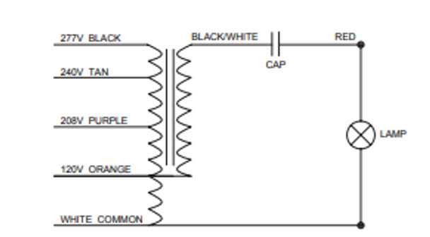 Plusrite BAMH400-CWA/V4 Magnetic Metal Halide Ballast 7230 - Cheap Fitting