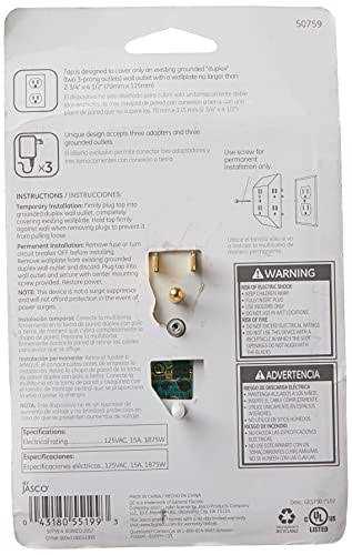 GE 6-Outlet In-Wall Adapter - Cheap Fitting