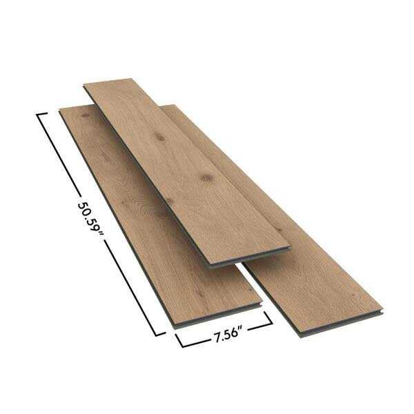 Lifeproof 7.6 in. W x 50.6 in. L Waterproof Hybrid Resilient Flooring - Cheap Fitting