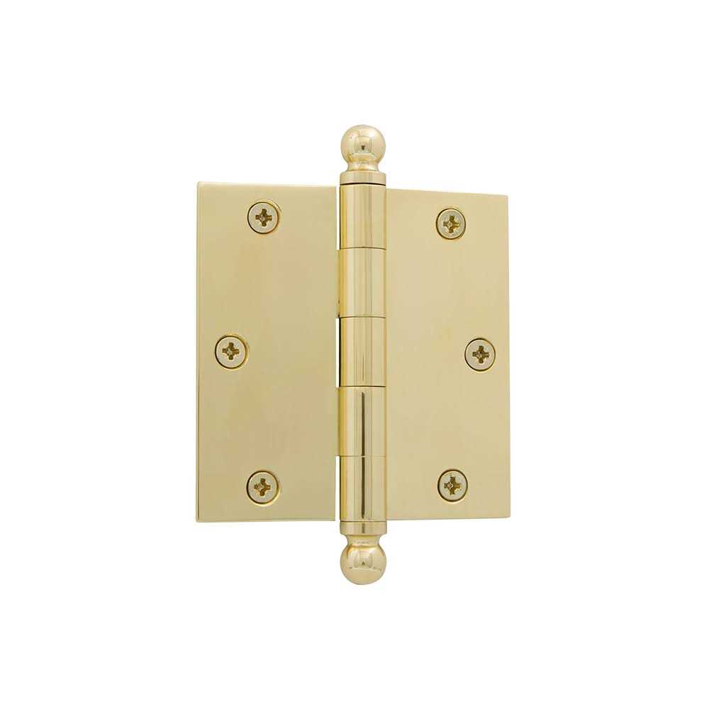 Nostalgic Warehouse Ball Tip Residential Square Hinge - Cheap Fitting