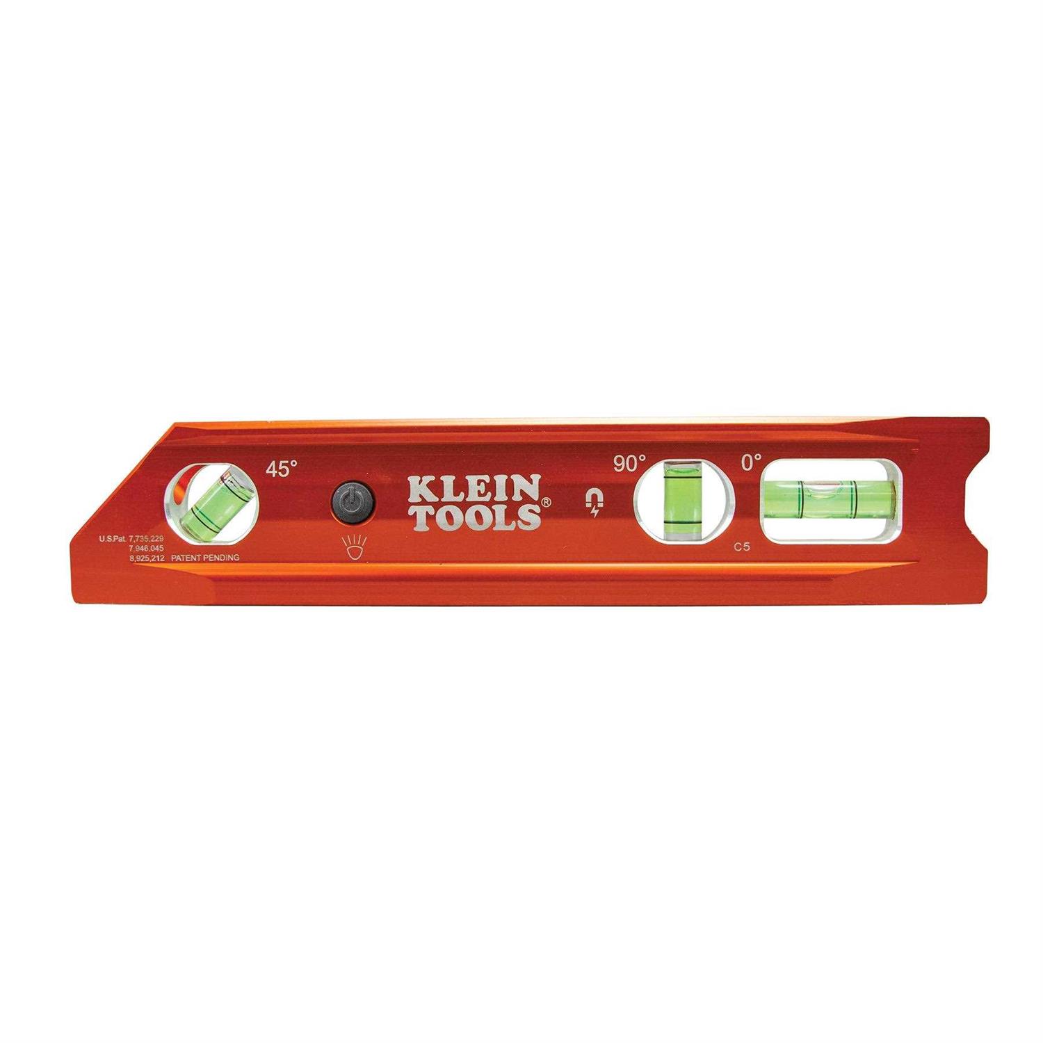 Klein Tools 935RBLT Lighted Torpedo Billet Level - Cheap Fitting