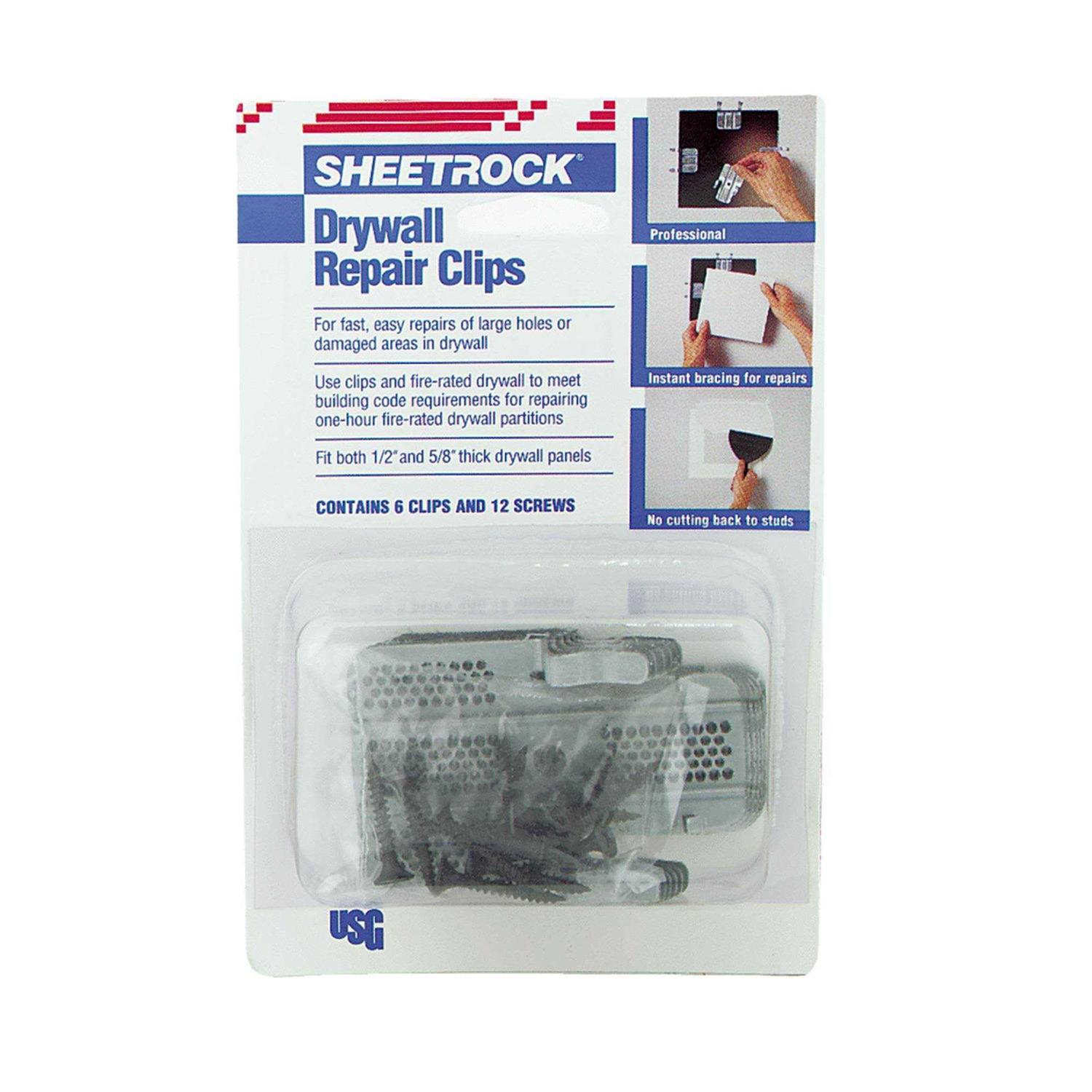 Sheetrock Drywall Repair Clips - Cheap Fitting