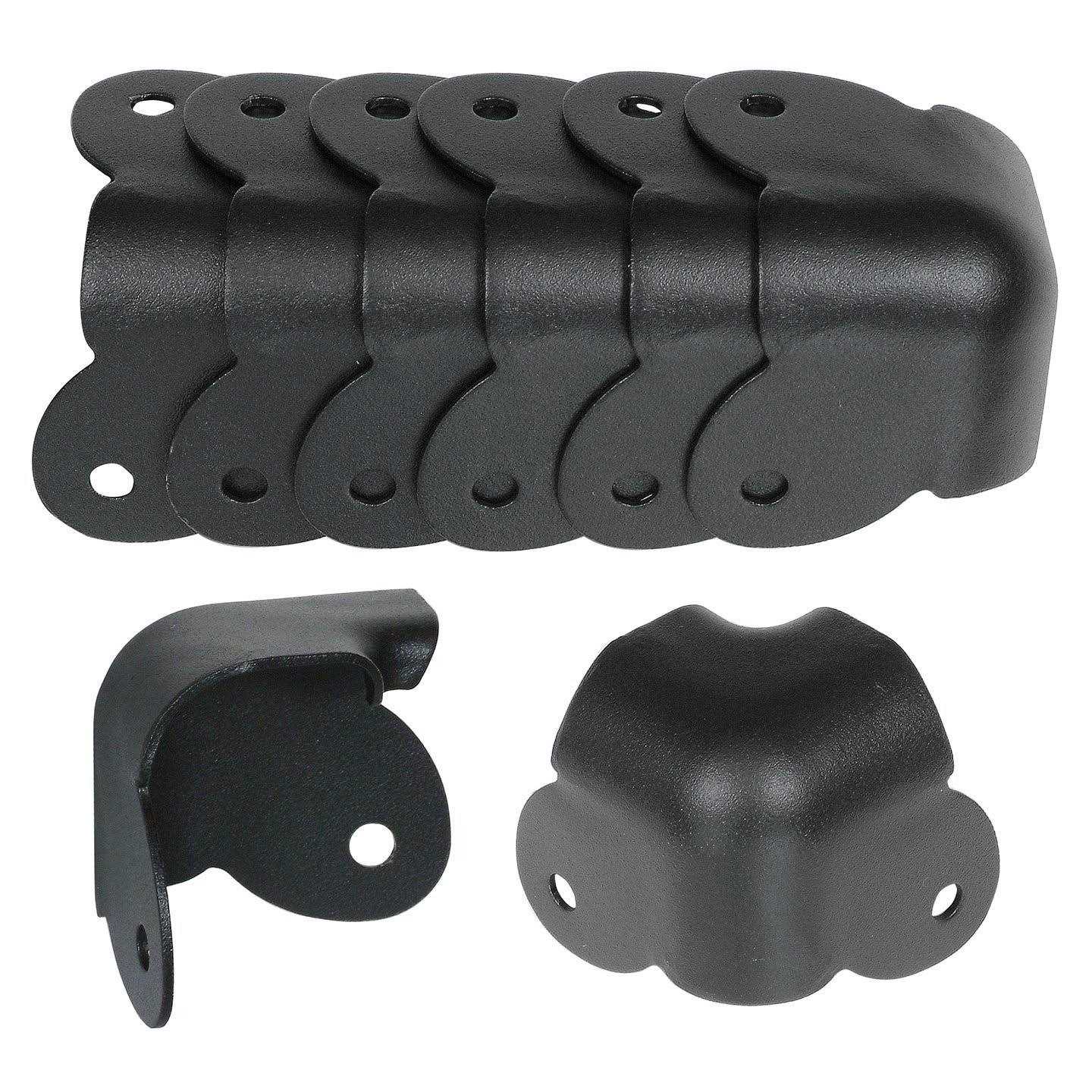 Reliable Hardware Company rh-1520tb-8-a Set of 8 2-leg amp/cabinet corners - Cheap Fitting