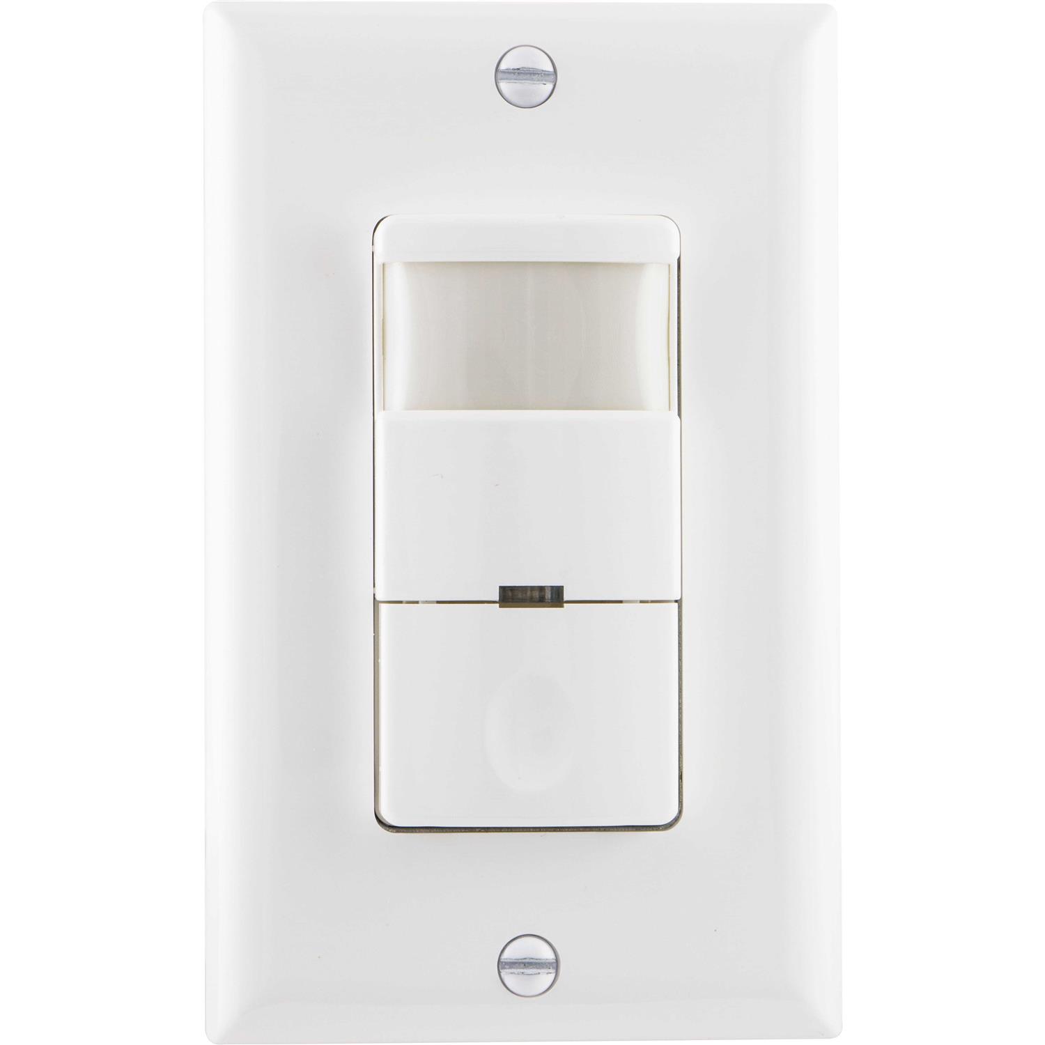 GE In-Wall Motion-Sensing Switch with Vacancy Option - Cheap Fitting