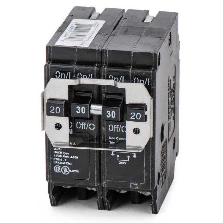 Eaton Double-Pole Circuit Breaker - Cheap Fitting