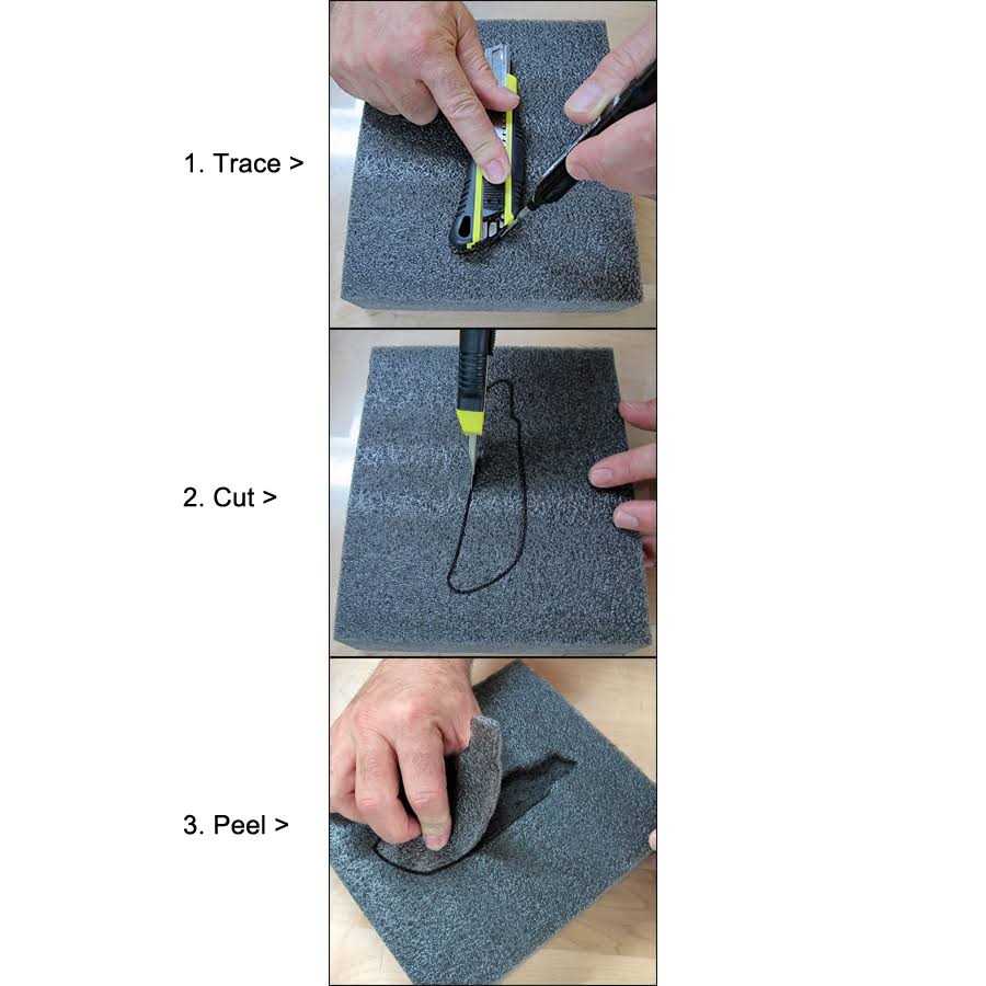 FastCap Black Kaizen Foam 24 in. x 48 in. x 20 Mm - Cheap Fitting