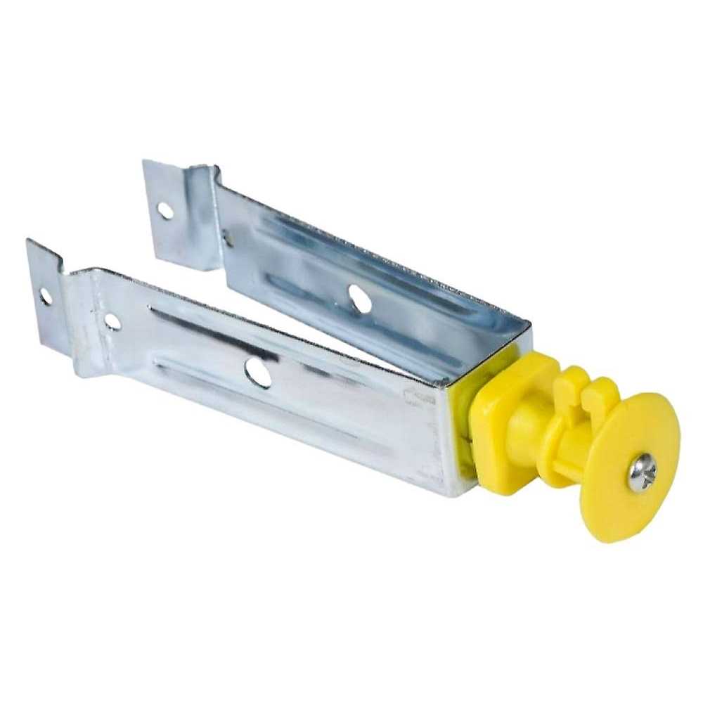 American FarmWorks Iclxy-afw Chain Link Electric Fence Insulators Yellow 10-Pack 1213238 - Cheap Fitting