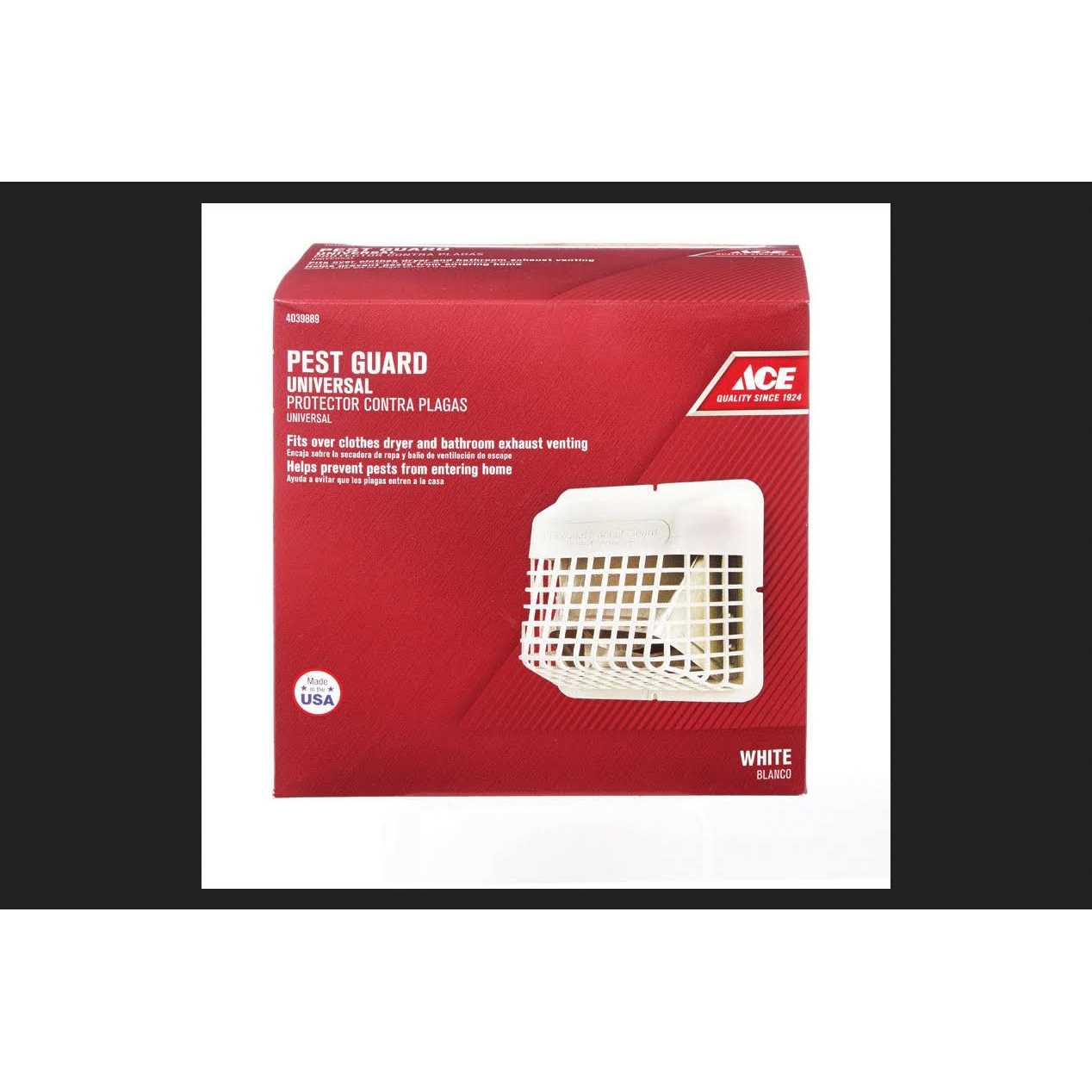 Ace Pest Guard White ACEUBGW - Cheap Fitting