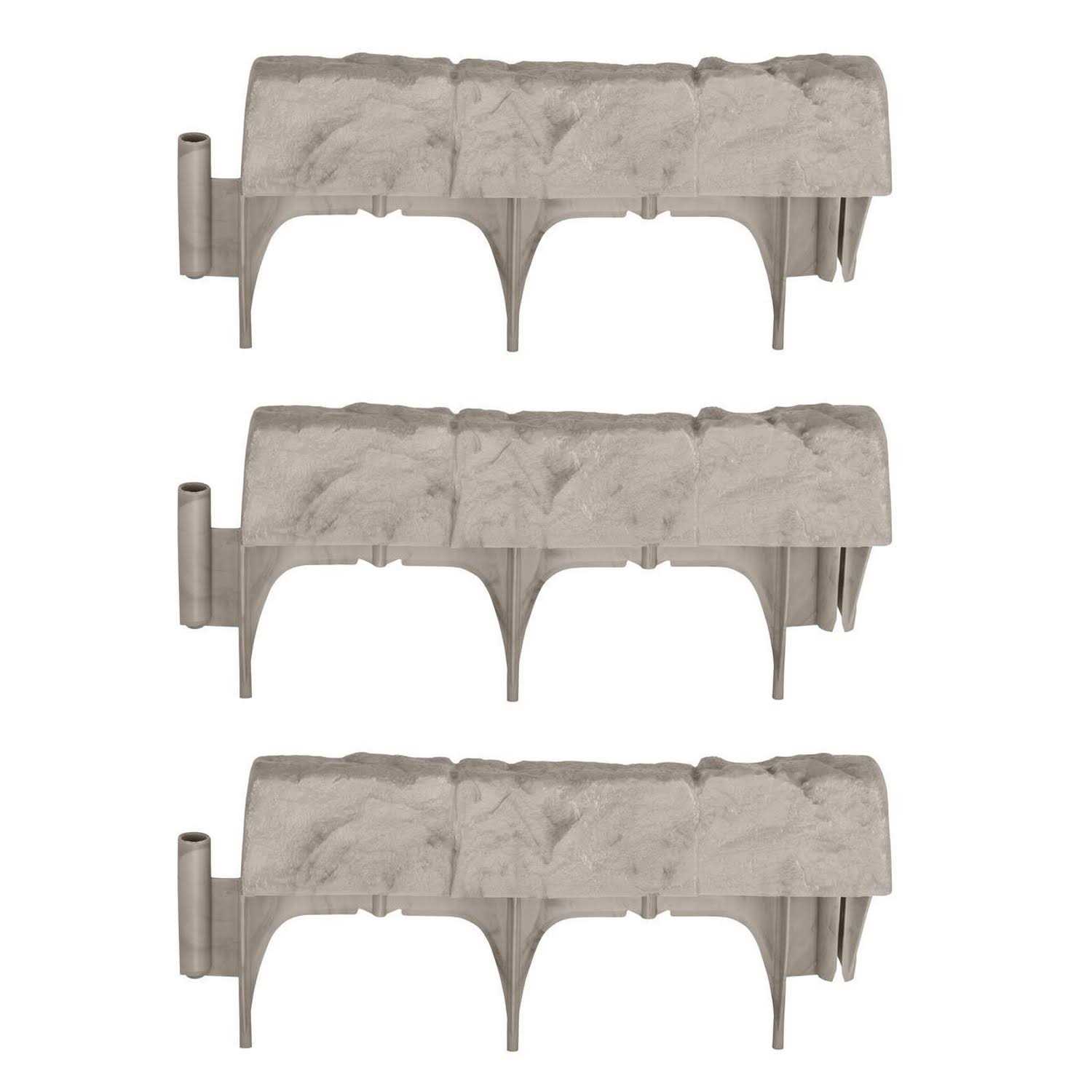 Suncast Border Stone Edging - Cheap Fitting