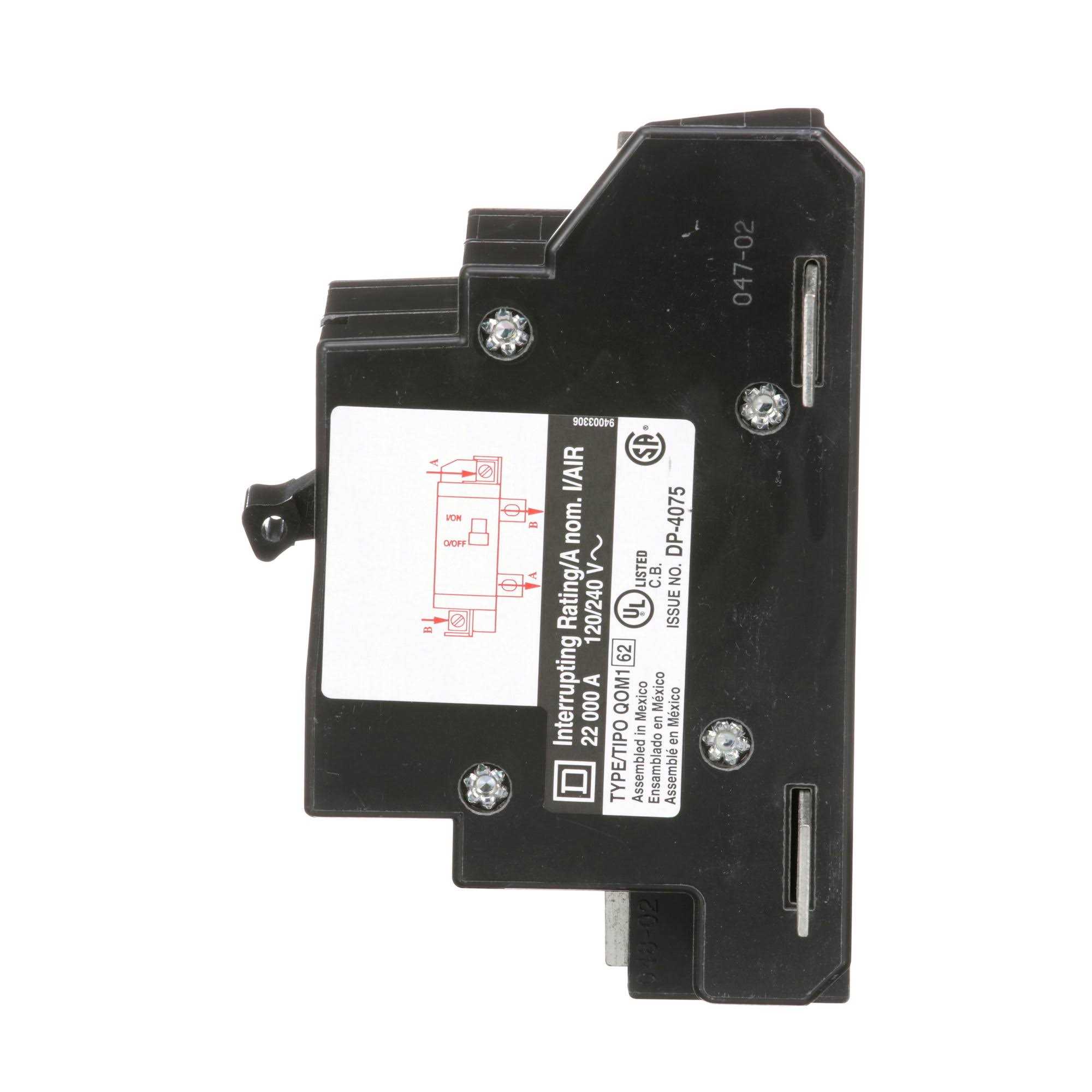 Square D QOM60VH Circuit Breaker - Cheap Fitting