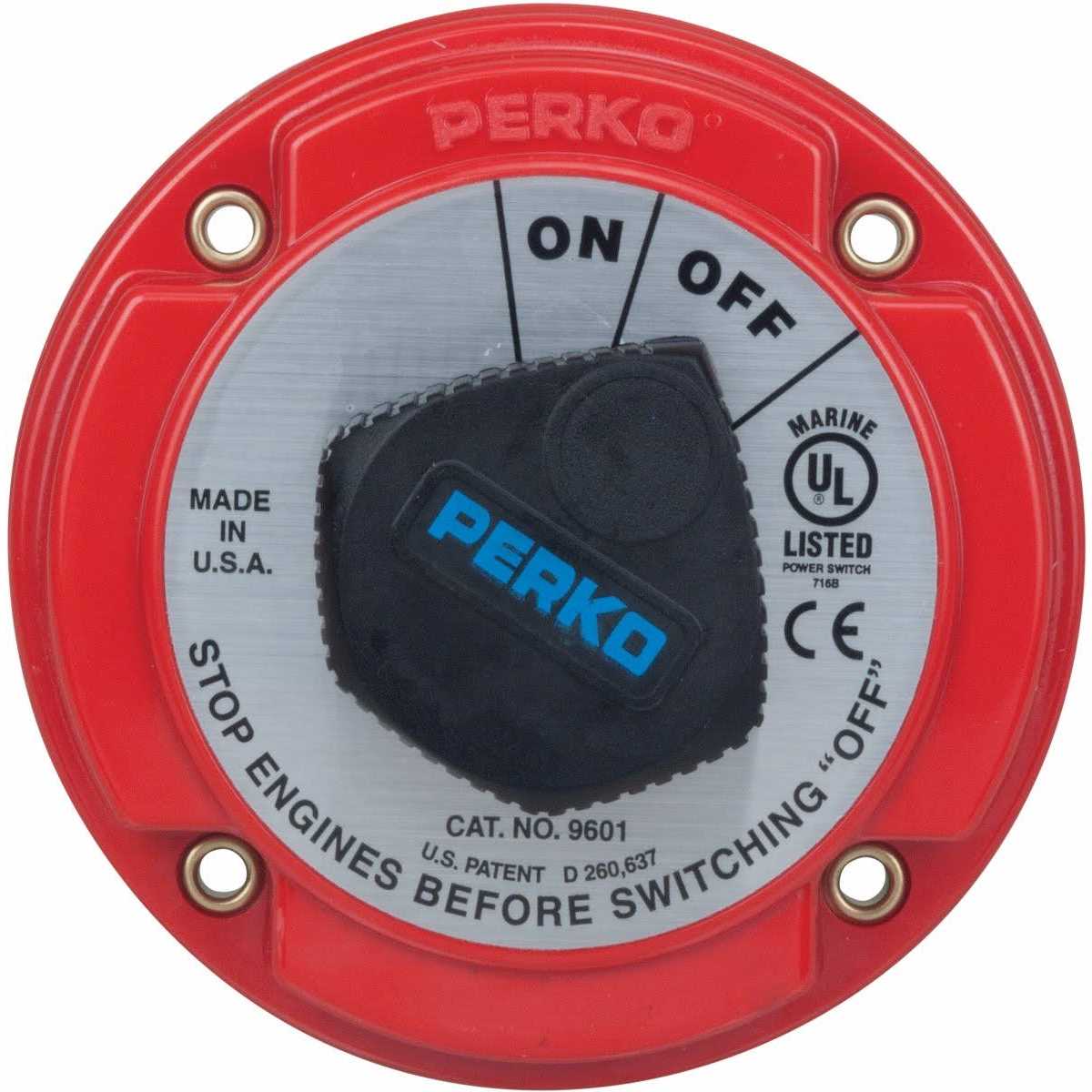 Perko Medium Duty Battery Disconnect Shut Off/On 9601DP - Cheap Fitting