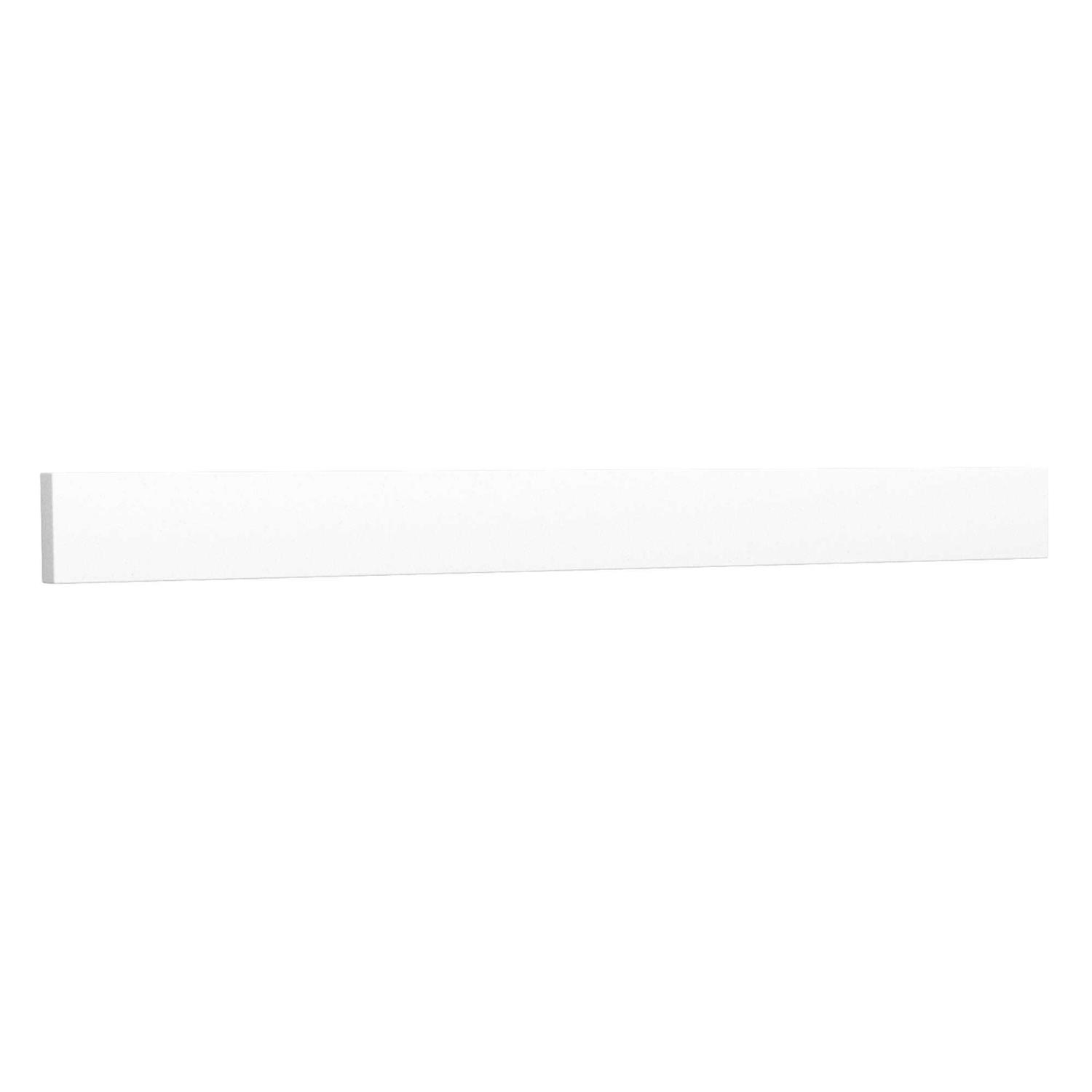 Wyndham Collection 36 in. Cultured Marble Backsplash in White - Cheap Fitting