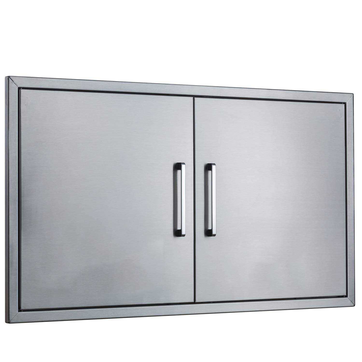 yuxiangBBQ Outdoor Kitchen Doors Stainless Steel BBQ Double Access Door,Flush Mount for Outdoor Kitchen and BBQ Island - Cheap Fitting