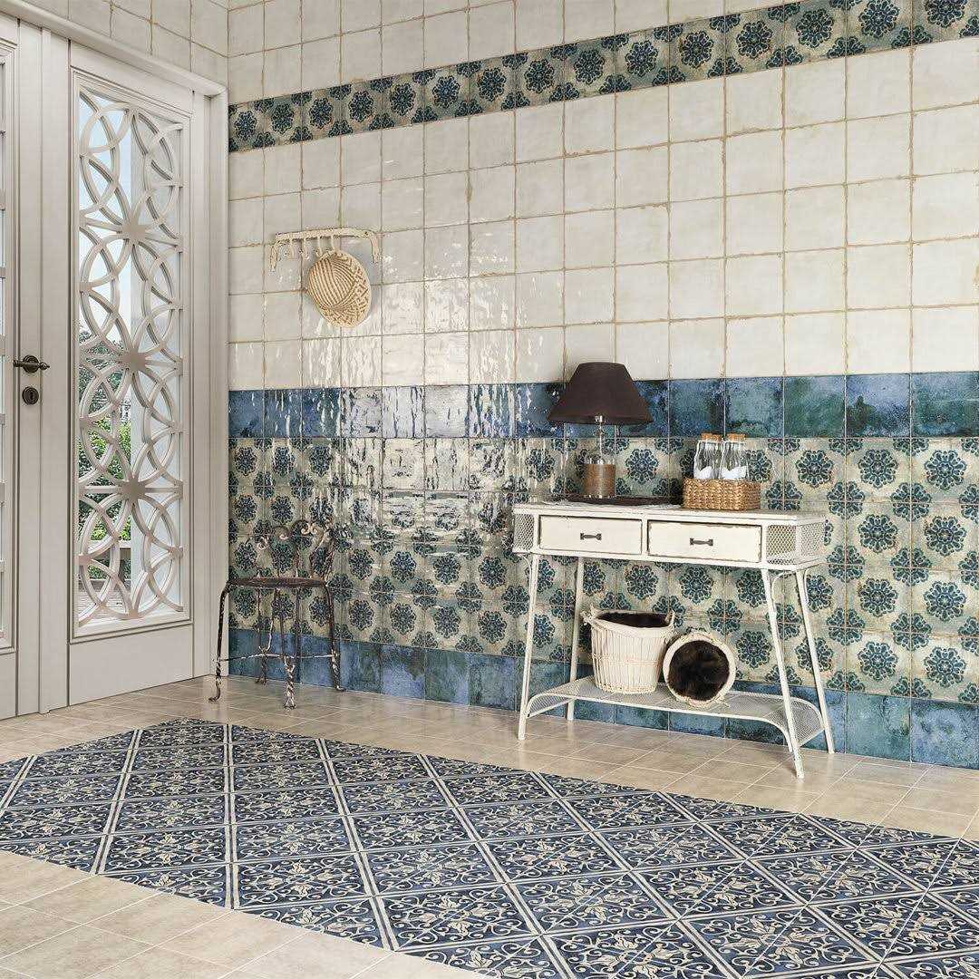 Ivy Hill Tile Angela Harris White 8 in. x 8 in. x 9mm Polished Ceramic Wall Tile - Cheap Fitting