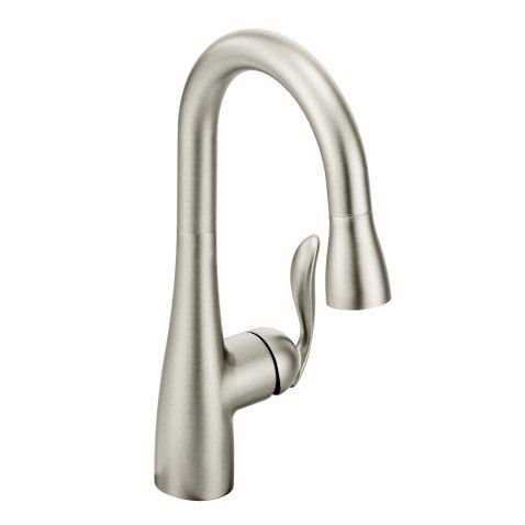 Moen Arbor One Handle High Arc Pulldown Bar Faucet 5995 - Cheap Fitting
