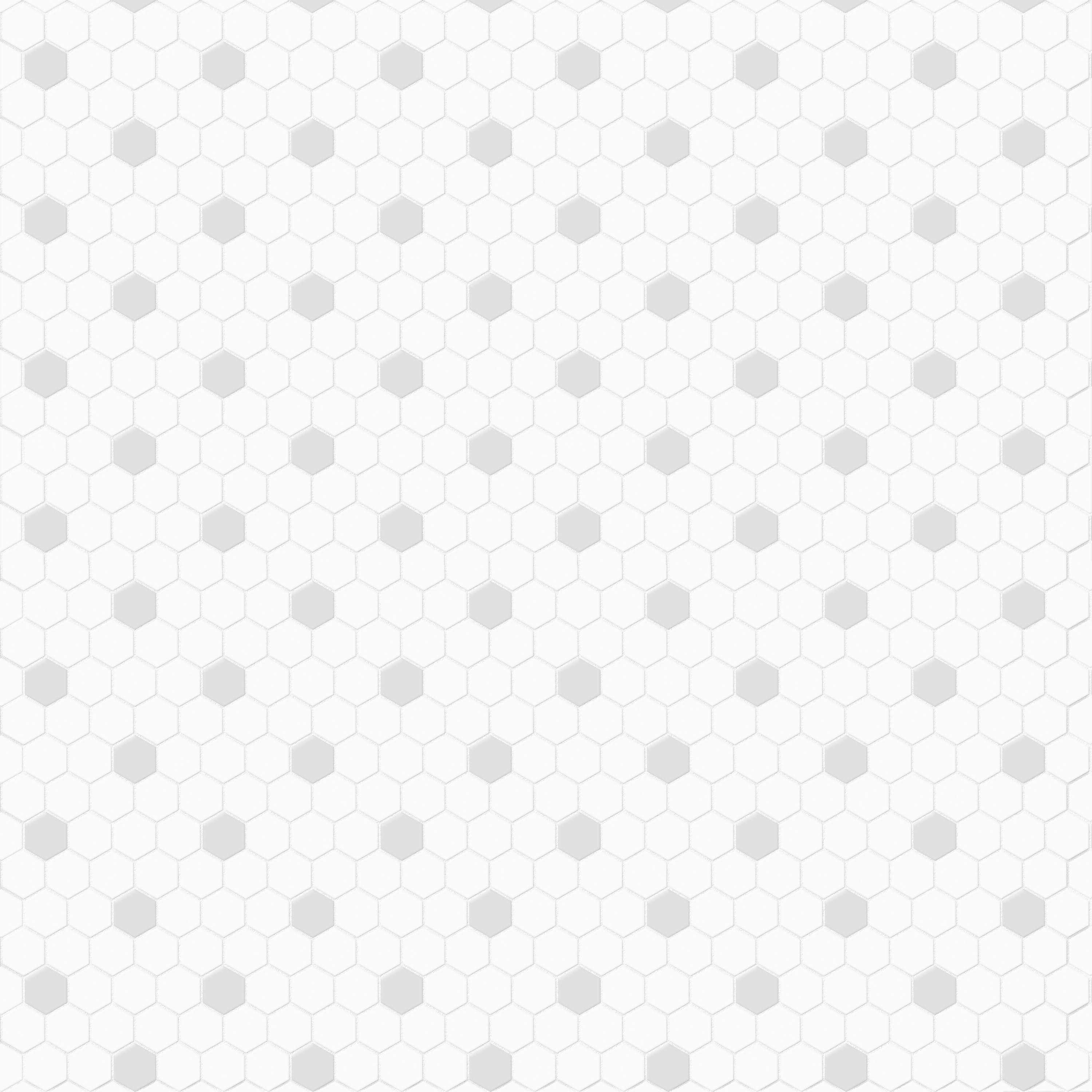 Satori Hudson 10-in x 12-in Matte Porcelain Hexagon and Wall Tile 1001 - Cheap Fitting