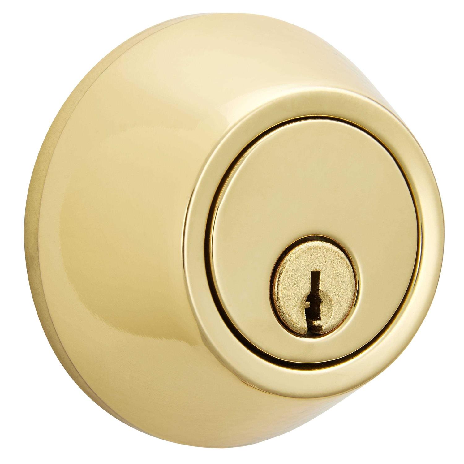 Hyper Tough Keyed Entry Single Cylinder Deadbolt - Cheap Fitting