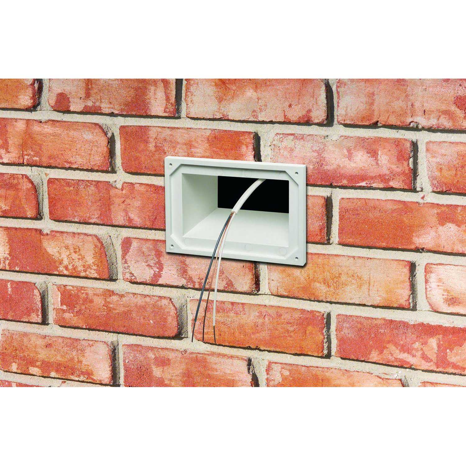 Arlington DHB1BRC-1 Low profile In Box Electrical Box with Adapter Sleeve for New Brick Construction - Cheap Fitting