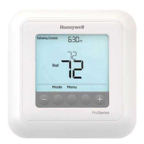 Honeywell Pro TH6100AF2004 T6 Hydronic Programmable Thermostat - Cheap Fitting