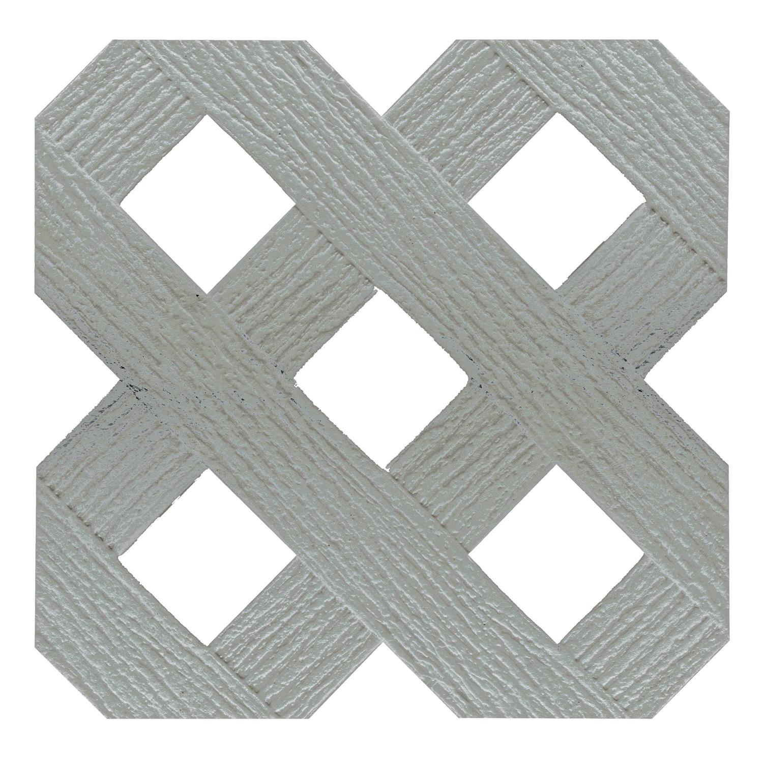 Veranda 4 ft. x 8 ft Classic Diamond Vinyl Lattice 73045545 - Cheap Fitting