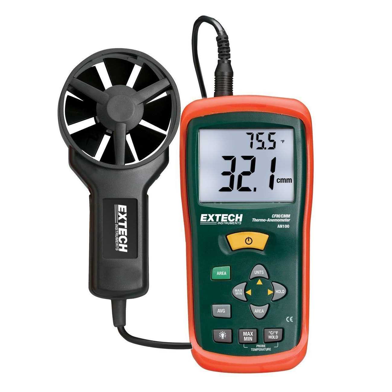 Extech AN100 Anemometer CFM/CMM - Cheap Fitting