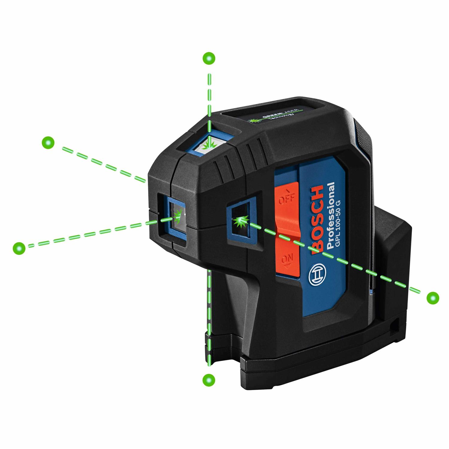 Bosch Green-Beam 5-Point Self-Leveling Alignment Laser GPL100-50G - Cheap Fitting